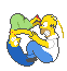 simpsons - homer & marge rollin'.gif (5496 bytes)